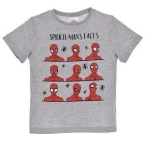 Детска памучна блуза с къс ръкав SPIDERMAN